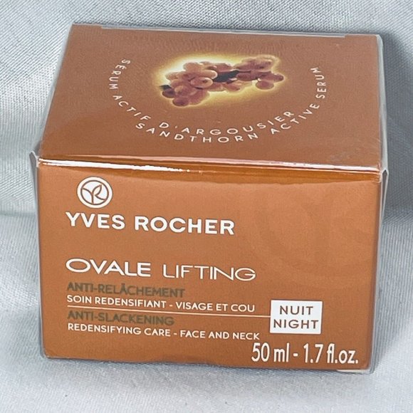 Yves Rocher Ovale Lifting Face Neck Night Cream 50 ml/1.7 fl oz - Expired - Picture 1 of 8